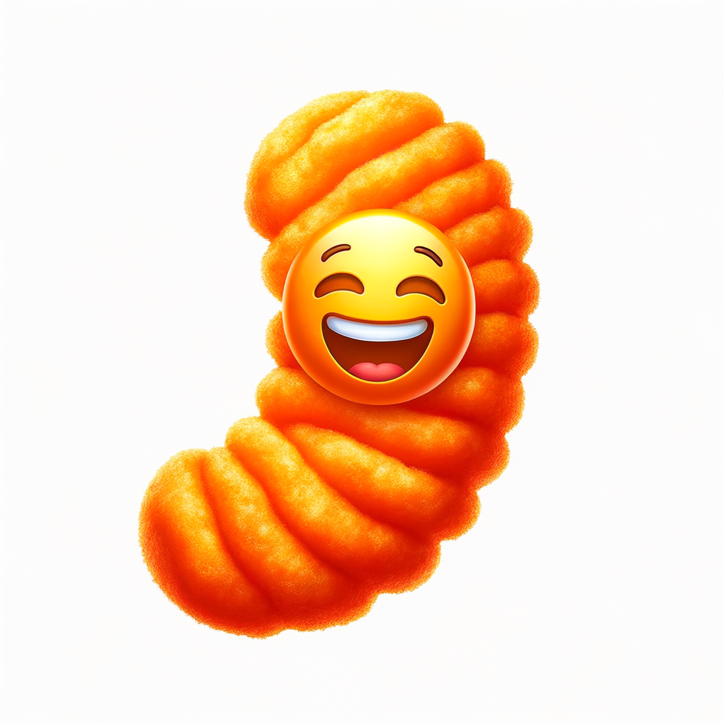 fuzzy cheeto emoji