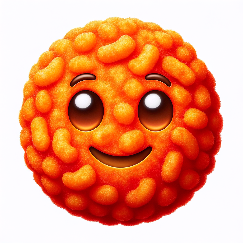 fuzzy cheeto emoji