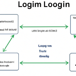 make a login sequence diagrame