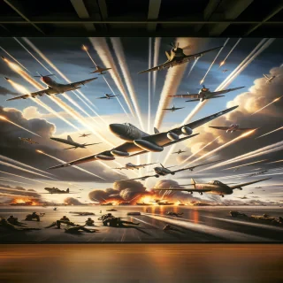 battle between nations in the air